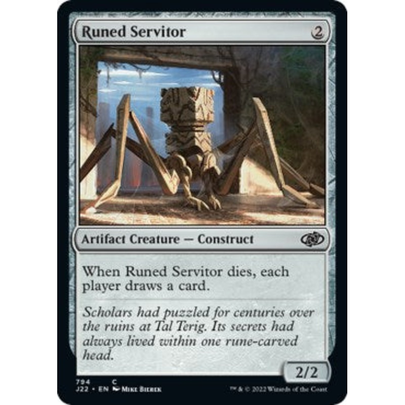 Runed Servitor [Jumpstart 2022]