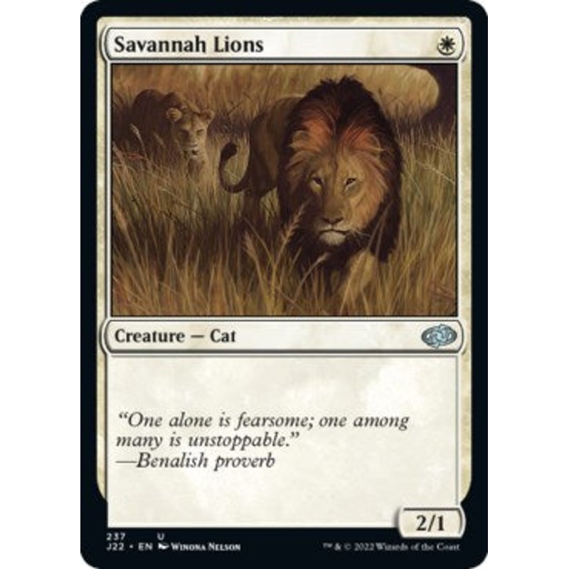 Savannah Lions [Jumpstart 2022]