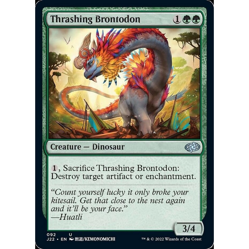 Thrashing Brontodon [Jumpstart 2022]