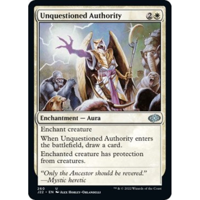Unquestioned Authority [Jumpstart 2022]