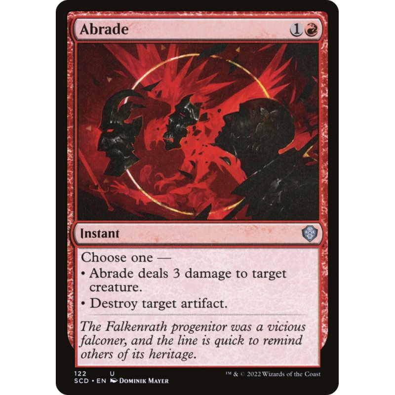 Abrade [Starter Commander Decks]