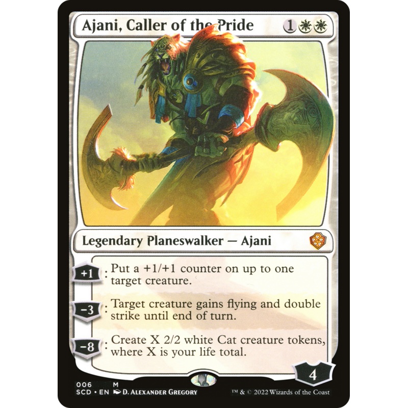 Ajani, Caller of the Pride [Starter Commander Decks]