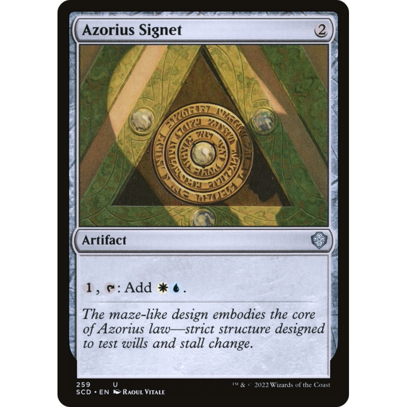 Azorius Signet [Starter Commander Decks]