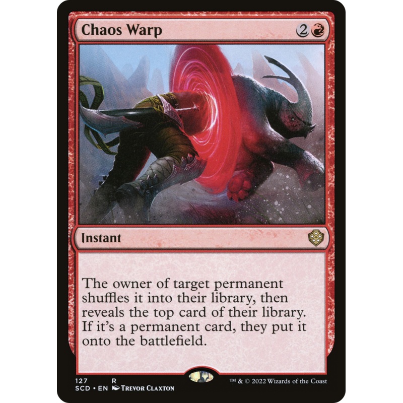 Chaos Warp [Starter Commander Decks]