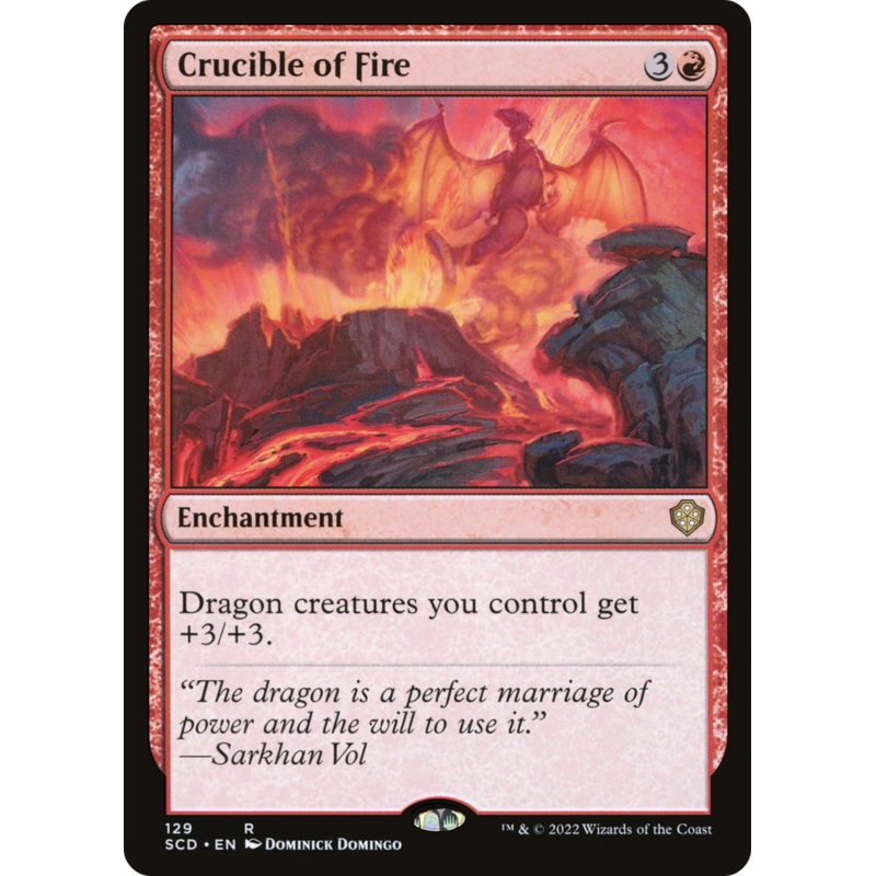 Crucible of Fire [Starter Commander Decks]