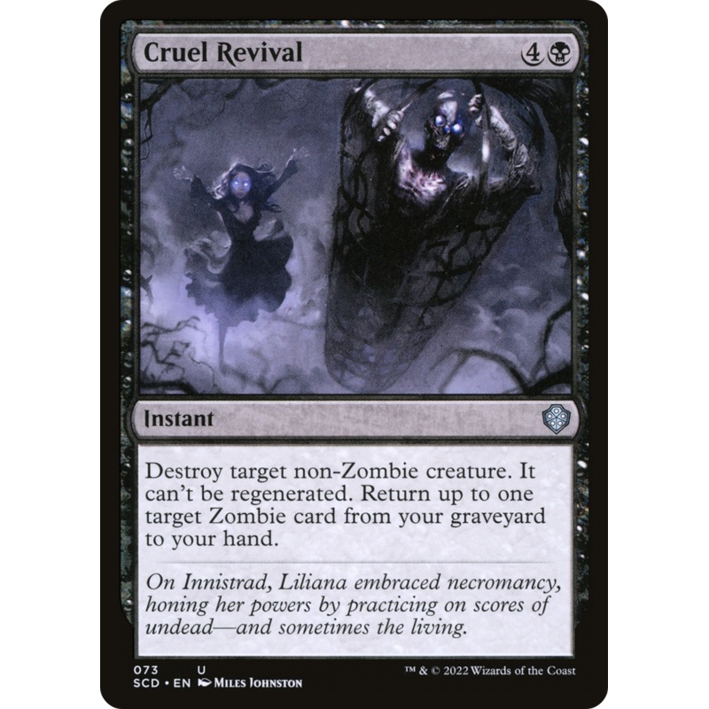 Cruel Revival [Starter Commander Decks]