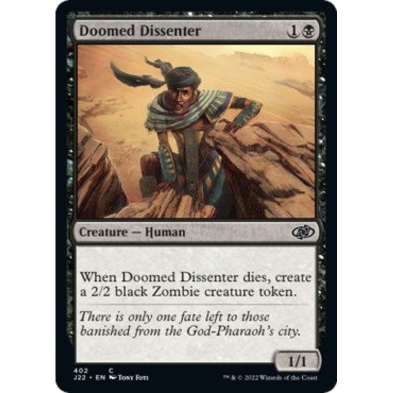 Doomed Dissenter [Jumpstart 2022]