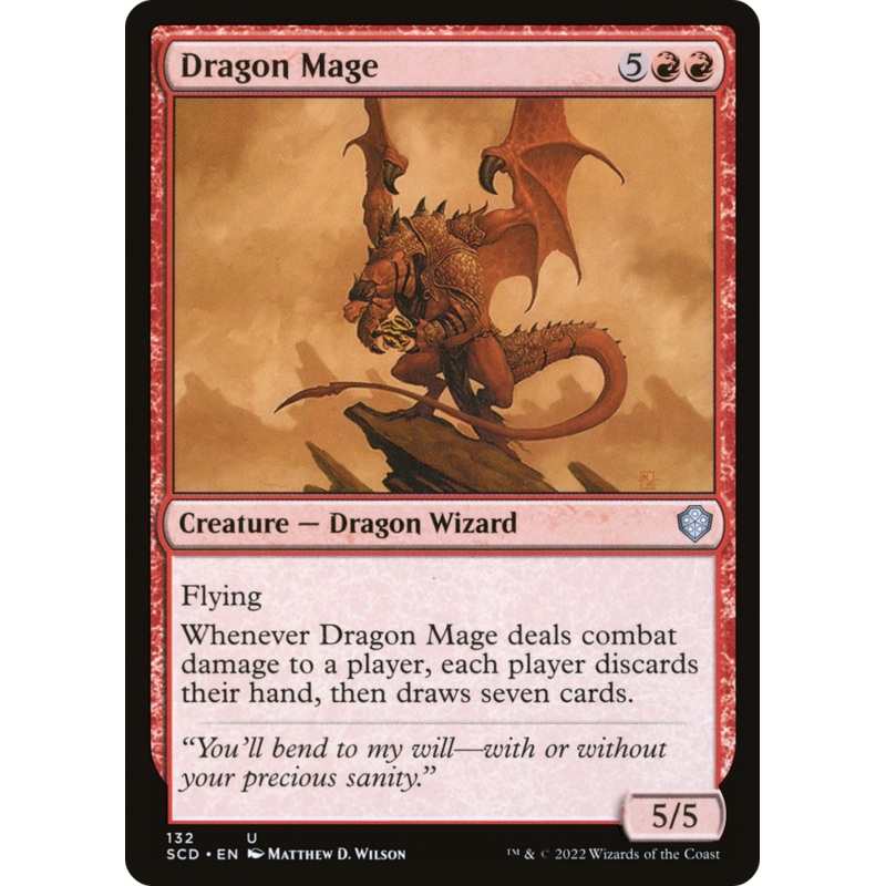 Dragon Mage [Starter Commander Decks]
