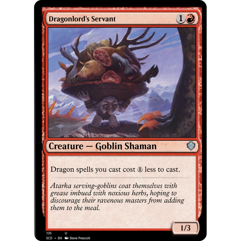 Dragonlord's Servant [Starter Commander Decks]