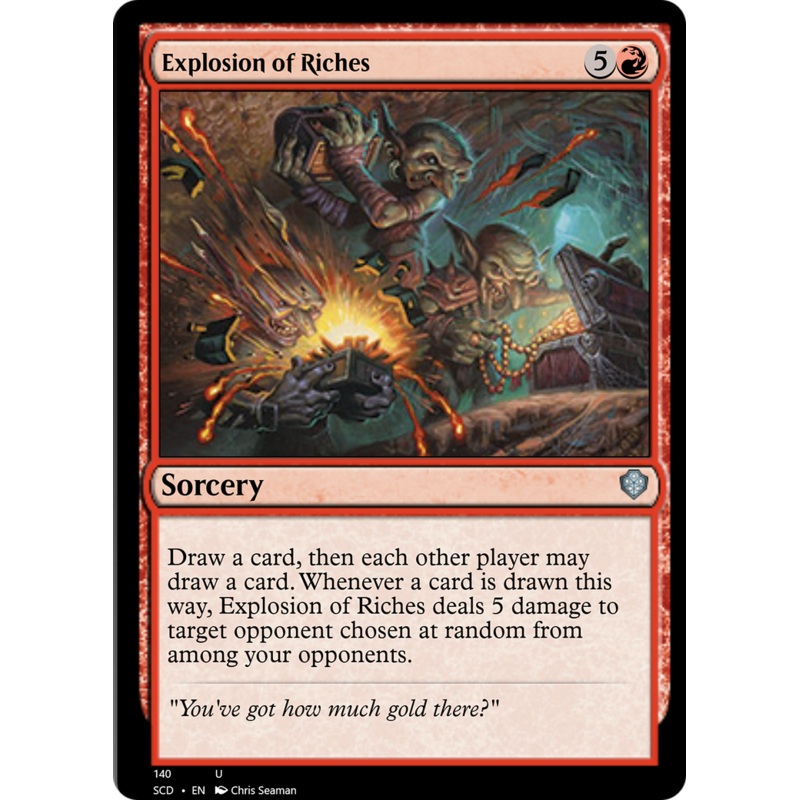 Explosion of Riches [Starter Commander Decks]