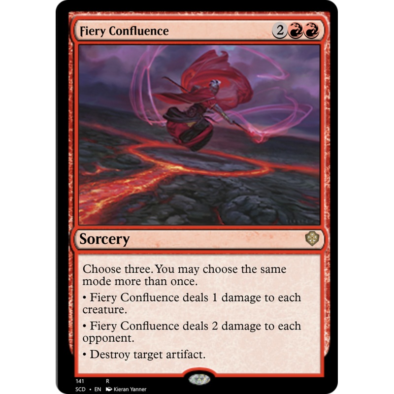 Fiery Confluence [Starter Commander Decks]