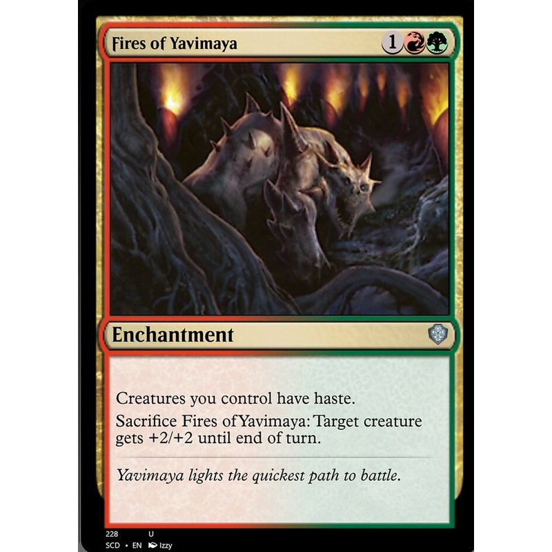Fires of Yavimaya [Starter Commander Decks]