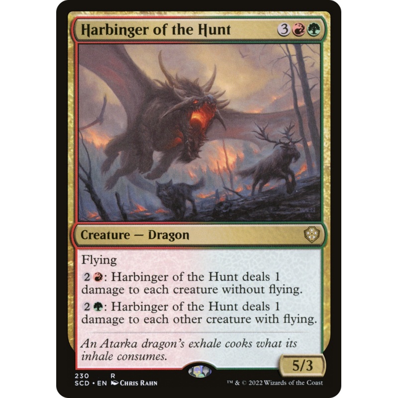 Harbinger of the Hunt [Starter Commander Decks]