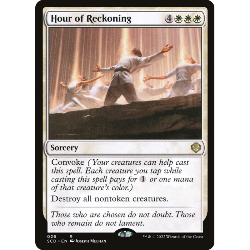 Hour of Reckoning [Starter Commander Decks]