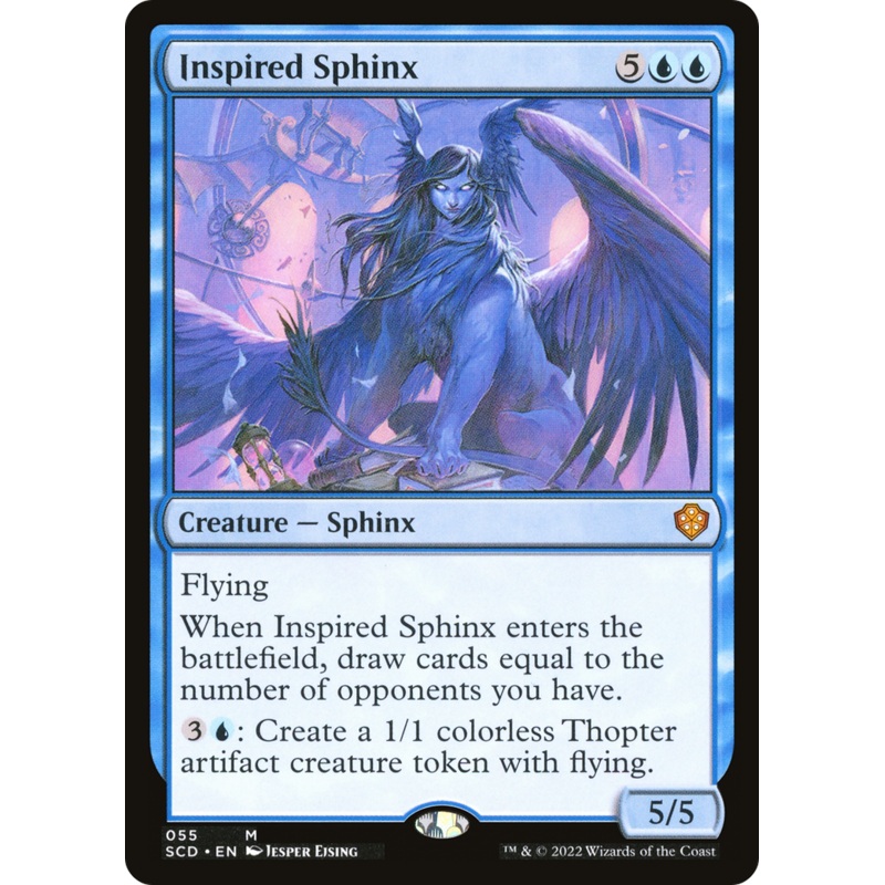 Inspired Sphinx [Starter Commander Decks]