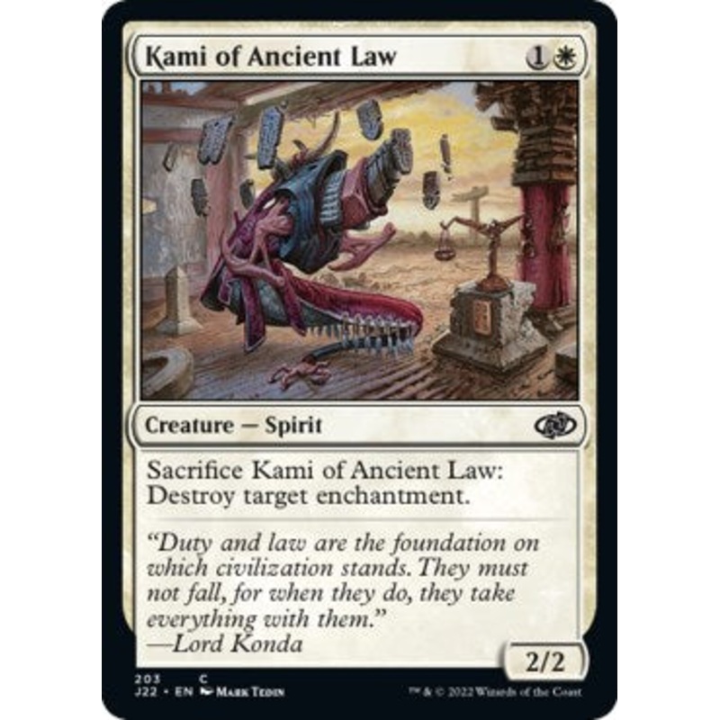 Kami of Ancient Law [Jumpstart 2022]