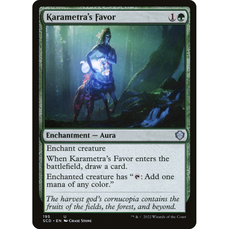 Karametra's Favor [Starter Commander Decks]