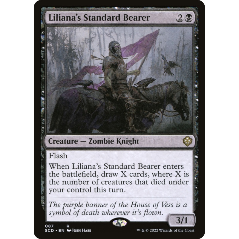 Liliana's Standard Bearer [Starter Commander Decks]