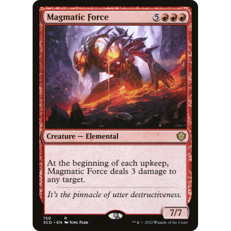 Magmatic Force [Starter Commander Decks]
