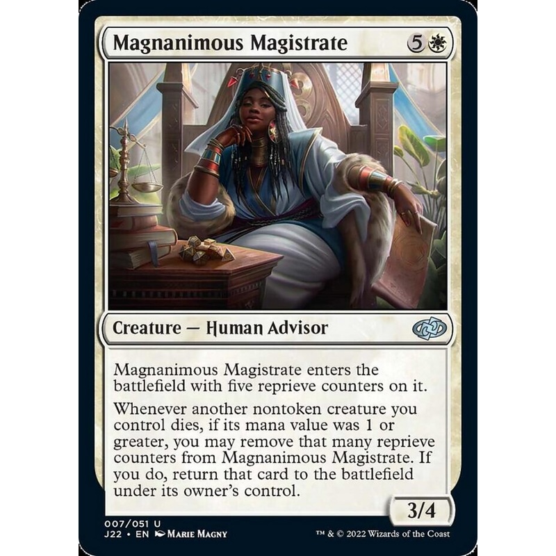 Magnanimous Magistrate [Jumpstart 2022]