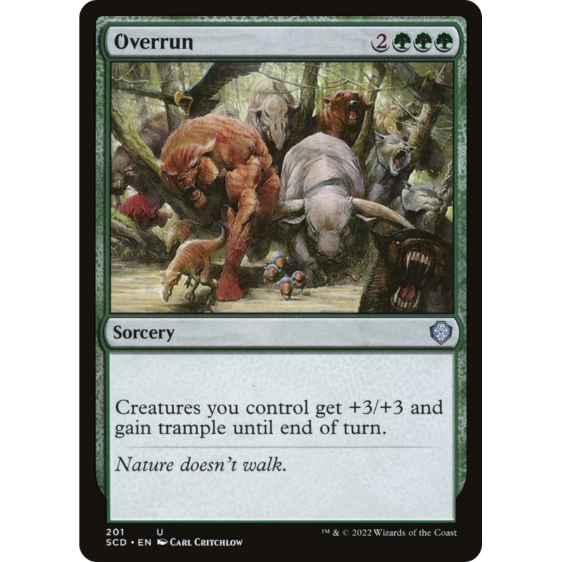Overrun [Starter Commander Decks]