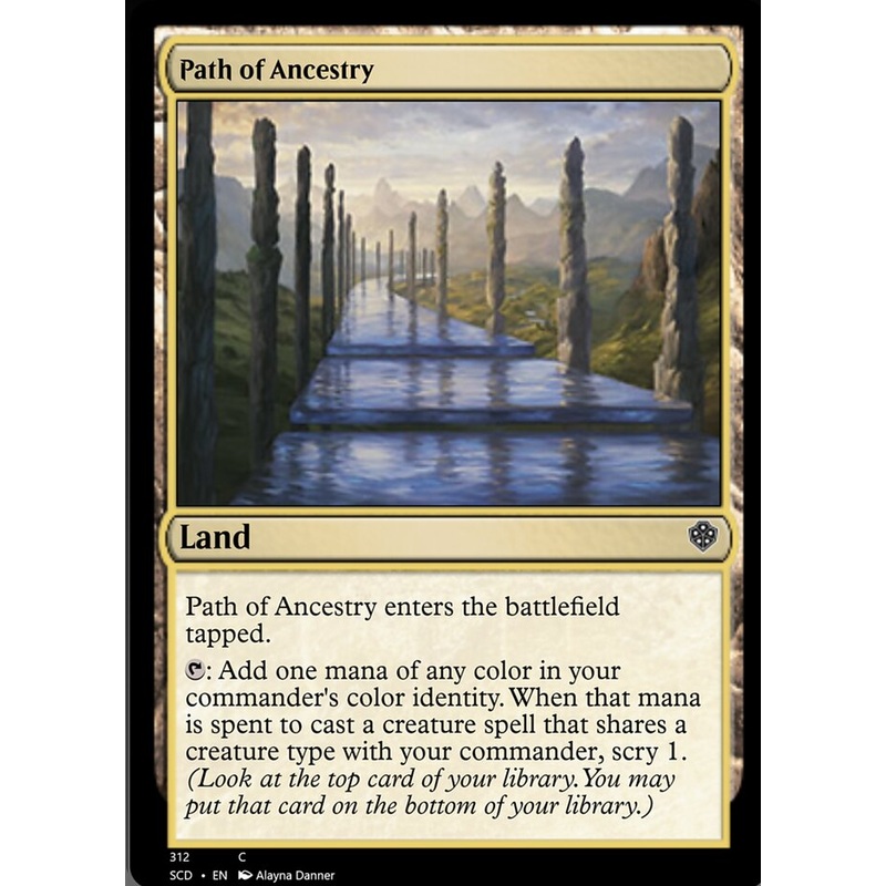 Path of Ancestry [Starter Commander Decks]