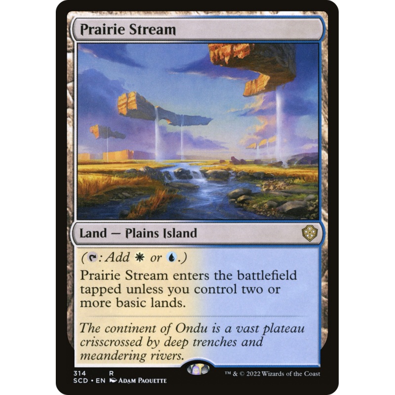 Prairie Stream [Starter Commander Decks]