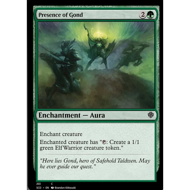 Presence of Gond [Starter Commander Decks]