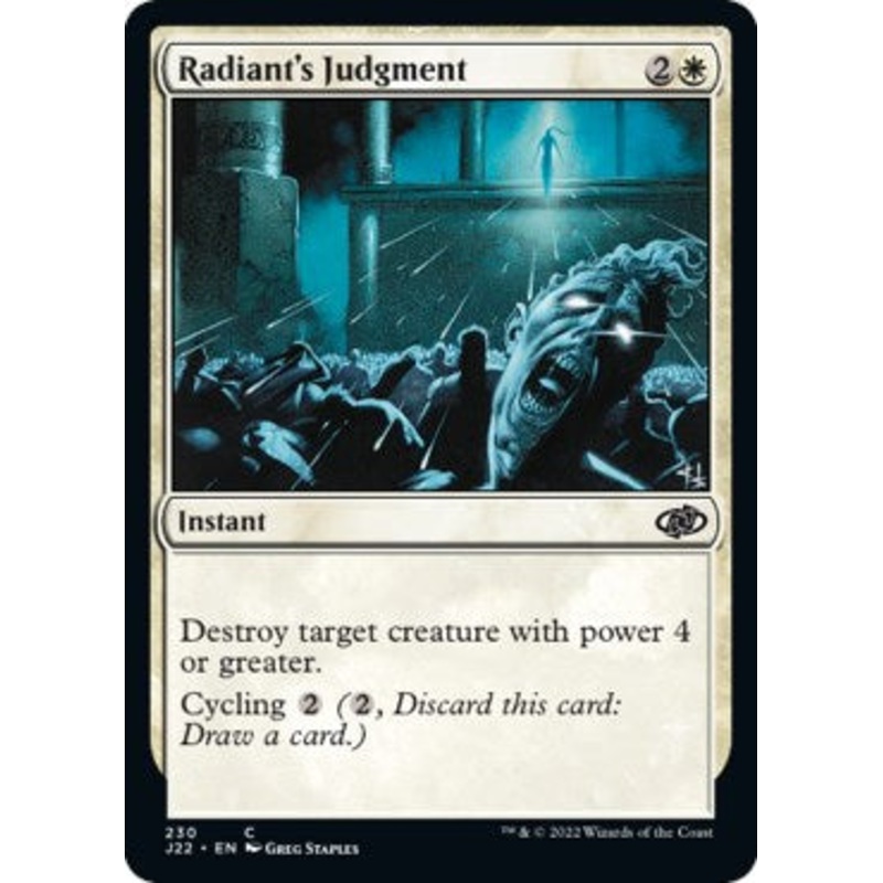 Radiant's Judgment [Jumpstart 2022]