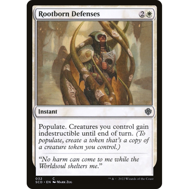 Rootborn Defenses [Starter Commander Decks]