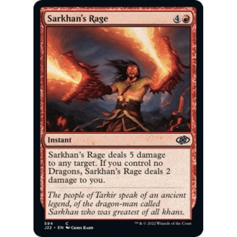 Sarkhan's Rage [Jumpstart 2022]