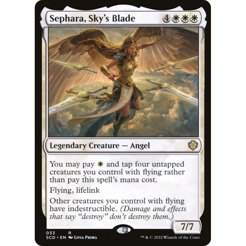 Sephara, Sky's Blade [Starter Commander Decks]