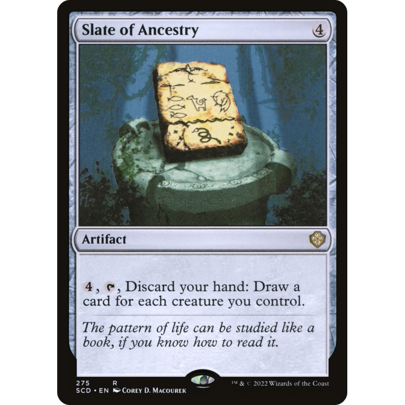 Slate of Ancestry [Starter Commander Decks]