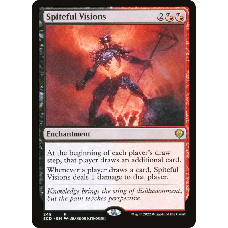 Spiteful Visions [Starter Commander Decks]