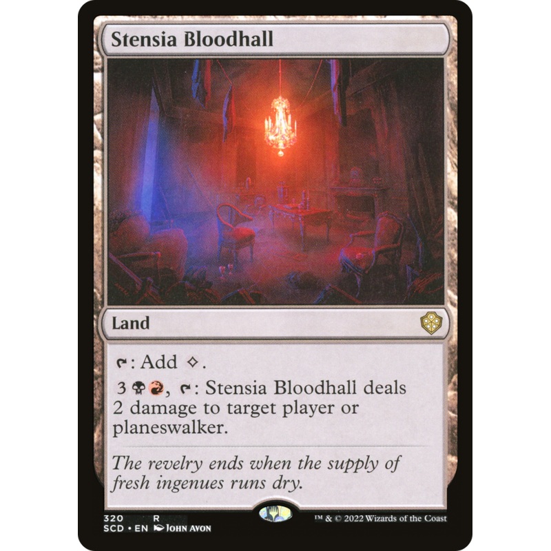 Stensia Bloodhall [Starter Commander Decks]