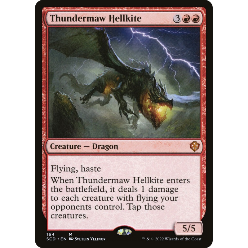 Thundermaw Hellkite [Starter Commander Decks]