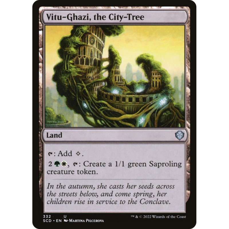 Vitu-Ghazi, the City-Tree [Starter Commander Decks]