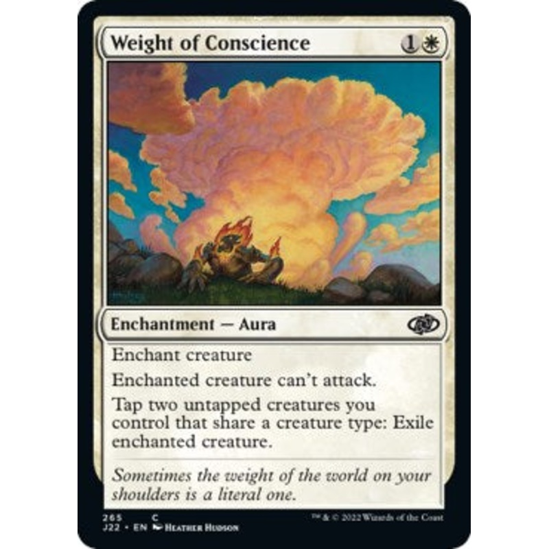 Weight of Conscience [Jumpstart 2022]