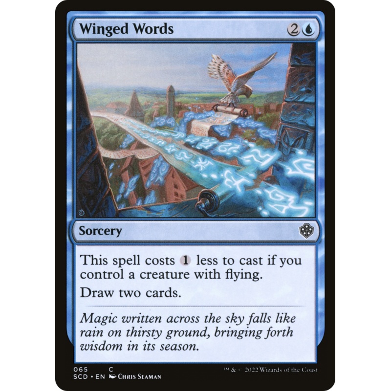 Winged Words [Starter Commander Decks]