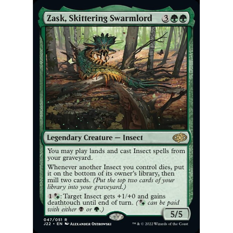 Zask, Skittering Swarmlord [Jumpstart 2022]