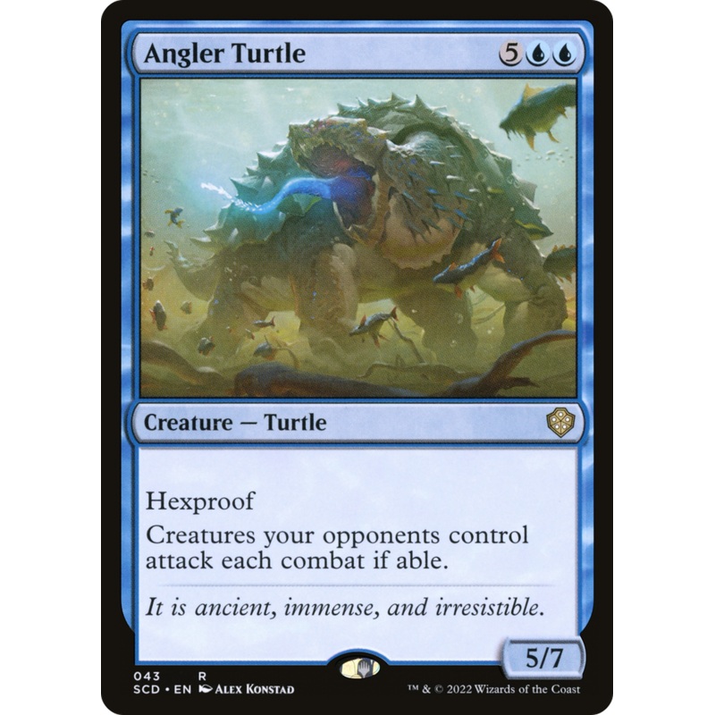 Angler Turtle [Starter Commander Decks]