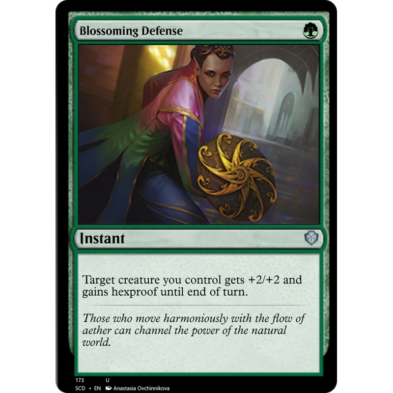 Blossoming Defense [Starter Commander Decks]
