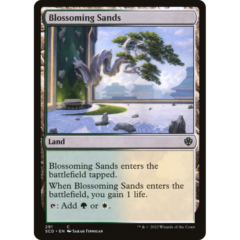 Blossoming Sands [Starter Commander Decks]
