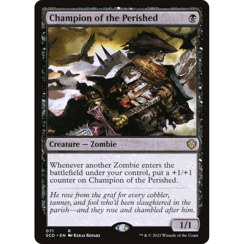 Champion of the Perished [Starter Commander Decks]