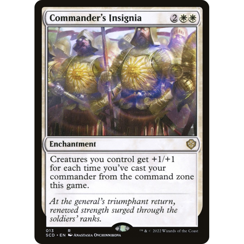 Commander's Insignia [Starter Commander Decks]