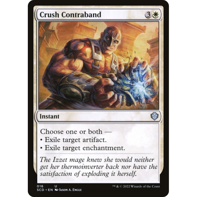 Crush Contraband [Starter Commander Decks]