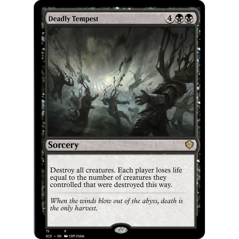 Deadly Tempest [Starter Commander Decks]