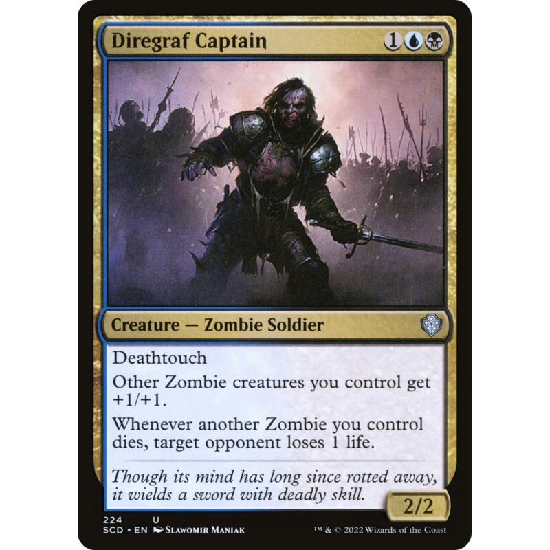 Diregraf Captain [Starter Commander Decks]