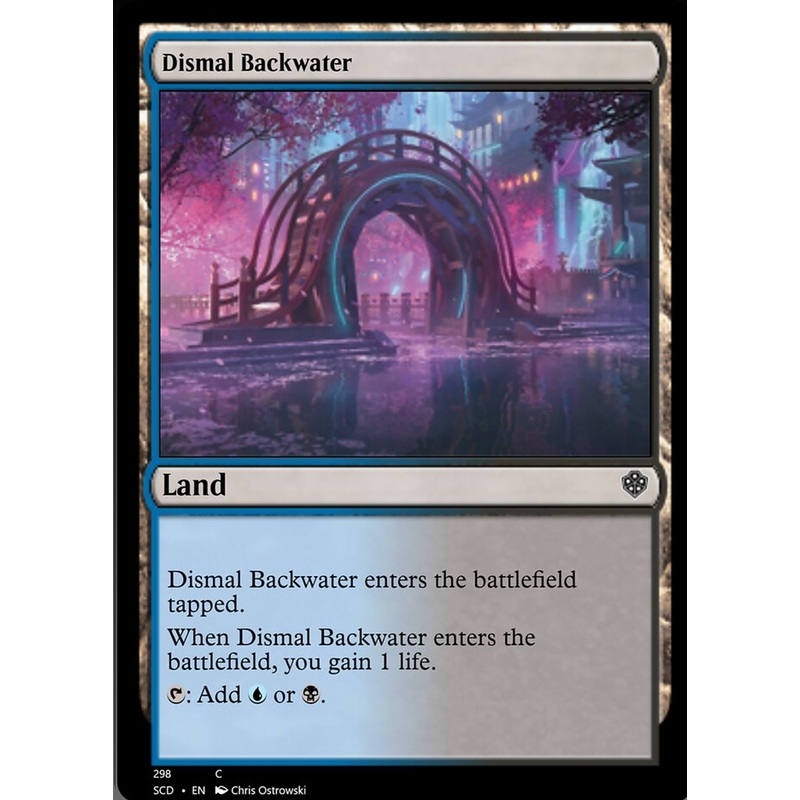 Dismal Backwater [Starter Commander Decks]