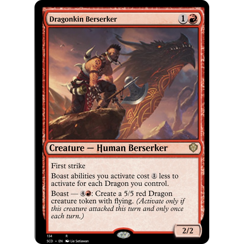 Dragonkin Berserker [Starter Commander Decks]